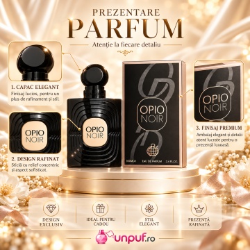 Fragrance World Opio Noir – Parfum EDP 100 ml, damă - Img 3
