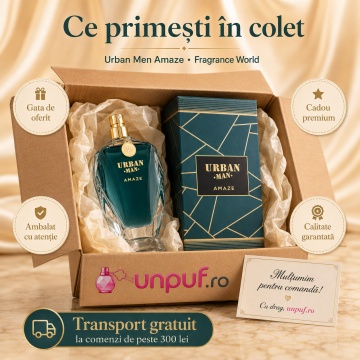 Fragrance World Urban Man Amaze – Parfum EDP 90 Ml, unisex - Img 4