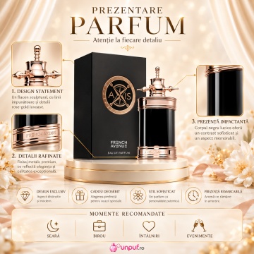 French Avenue Axis – Parfum EDP 100 ML, unisex - Img 3