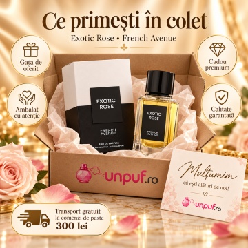 French Avenue Exotic Rose – Parfum EDP 100 ml, unisex - Img 4