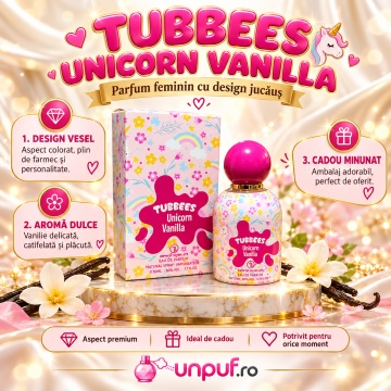 Grandeur Elite Tubbees Unicorn Vanilla – Parfum 50 ml - Img 3