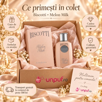 Khadlaj Biscotti Melon Misk – Parfum Extract de parfum 100 ml, damă - Img 4