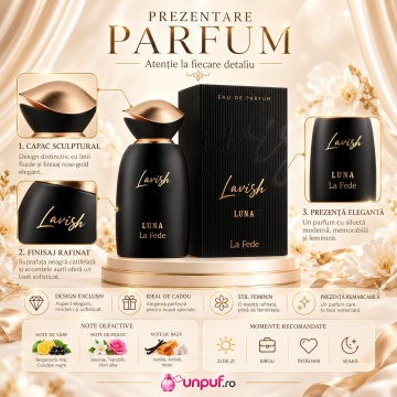 La Fede Lavish Luna – Parfum EDP 100 ML, bărbați - Img 3