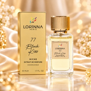 Lorinna Paris Black Kiss Unisex Damă – Extract de parfum 50 ml, unisex