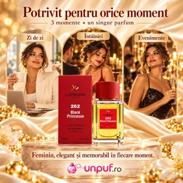 Lorinna Paris Black Princesse – Apă de parfum 50 ml, damă - Img 4