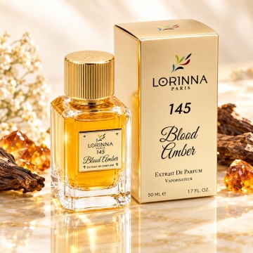 Lorinna Paris Blood Amber – Barbati, Extract de parfum 50 ml, unisex