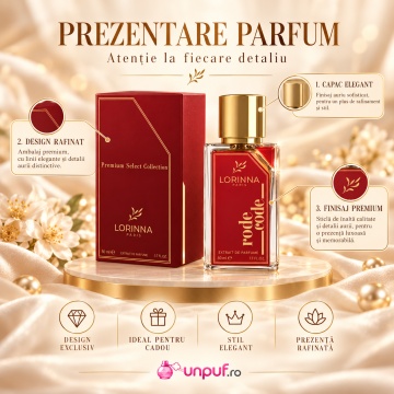 Lorinna Paris De Luxe Collection Rode Code – Extract de parfum 50 ml, unisex - Img 3