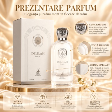 Maison Alhambra Delilah Blanc – Parfum EDP 100 ml, damă - Img 3