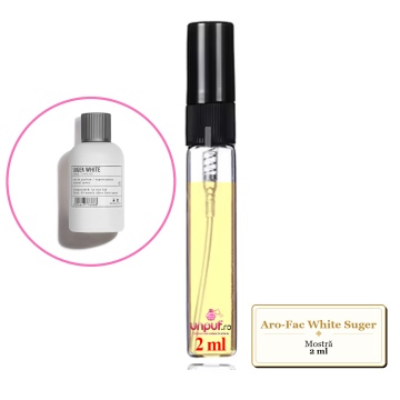 Mostra fiola din Aro-Fac White Suger, decant sticla cu pulverizator