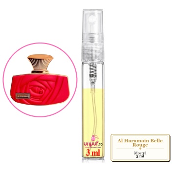 Mostra fiola din Parfumul Al Haramain Belle Rouge, decant sticla cu pulverizator - Img 3