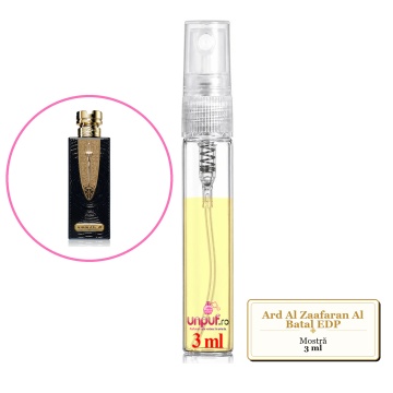 Mostra Fiola Din Parfumul Ard Al Zaafaran Al Batal Eau De Parfum, Decant Sticla Cu Pulverizator - Img 2