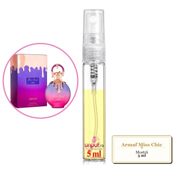 Mostra fiola din Parfumul Armaf Miss Chic, decant sticla cu pulverizator - Img 4
