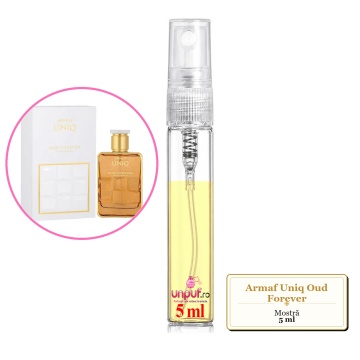 Mostra fiola din Parfumul Armaf Uniq Oud Forever, decant sticla cu pulverizator - Img 4