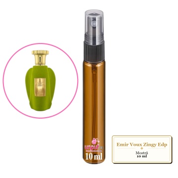 Mostra fiola din Parfumul Emir Voux Zingy Edp, decant sticla cu pulverizator - Img 3