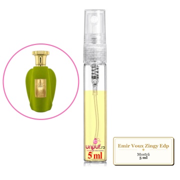 Mostra fiola din Parfumul Emir Voux Zingy Edp, decant sticla cu pulverizator - Img 4