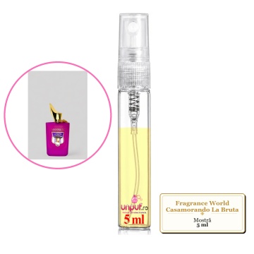 Mostra fiola din Parfumul Fragrance World Casamorando La Bruta, decant sticla cu pulverizator - Img 4