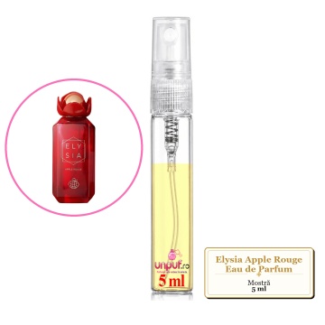 Mostra fiola din Parfumul Fragrance World Elysia Apple Rouge Eau de Parfum, decant sticla cu pulverizator - Img 3