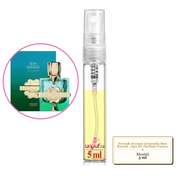 Mostra fiola din Parfumul French Avenue Aromatix Sun Kissed, Apa De Parfum Unisex, decant sticla cu pulverizator - Img 4