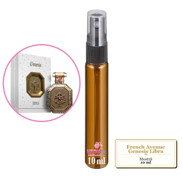 Mostra fiola din Parfumul French Avenue Genesis Libra, decant sticla cu pulverizator - Img 3