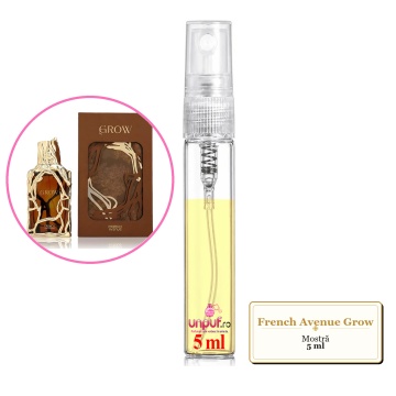 Mostra fiola din Parfumul French Avenue Grow, decant sticla cu pulverizator - Img 4