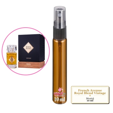 Mostra fiola din Parfumul French Avenue Royal Blend Vintage, decant sticla cu pulverizator - Img 3