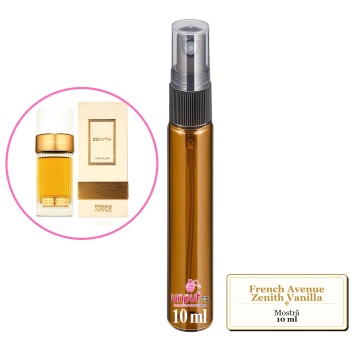 Mostra fiola din Parfumul French Avenue Zenith Vanilla, decant sticla cu pulverizator - Img 4