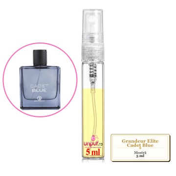Mostra fiola din Parfumul Grandeur Elite Cadet Blue, decant sticla cu pulverizator - Img 4
