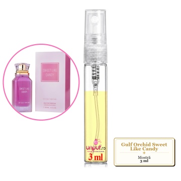 Mostra fiola din Parfumul Gulf Orchid Sweet Like Candy, decant sticla cu pulverizator - Img 2