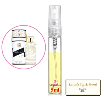 Mostra fiola din Parfumul Lattafa Musk Mood, decant sticla cu pulverizator - Img 4