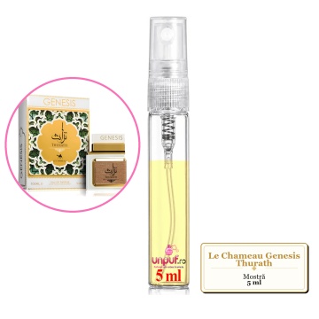 Mostra fiola din Parfumul Le Chameau Genesis Thurath, decant sticla cu pulverizator - Img 4