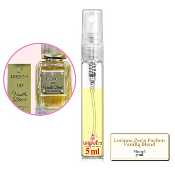 Mostra fiola din Parfumul Lorinna Paris Vanilla Blend, decant sticla cu pulverizator - Img 3
