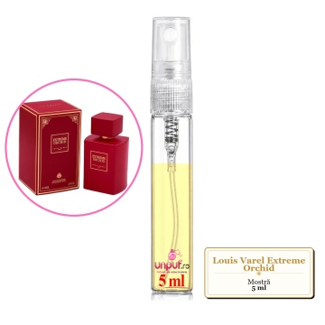 Mostra fiola din Parfumul Louis Varel Extreme Orchid, decant sticla cu pulverizator - Img 4
