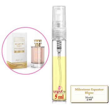 Mostra fiola din Parfumul Milestone Equator Blanc, decant sticla cu pulverizator - Img 4