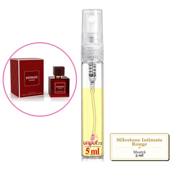 Mostra fiola din Parfumul Milestone Intimate Rouge, decant sticla cu pulverizator - Img 4