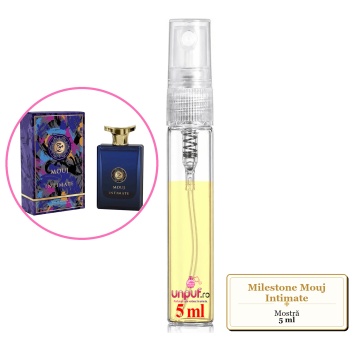 Mostra fiola din Parfumul Milestone Mouj Intimate, decant sticla cu pulverizator - Img 4