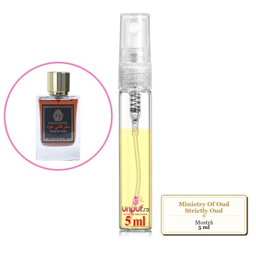 Mostra fiola din Parfumul Ministry Of Oud Strictly Oud, decant sticla cu pulverizator - Img 4