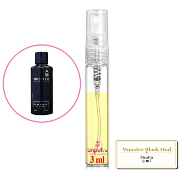 Mostra fiola din Parfumul Monster Black Oud, decant sticla cu pulverizator - Img 3