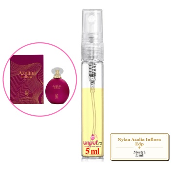 Mostra fiola din Parfumul Nylaa Azalia Inflora Edp, decant sticla cu pulverizator - Img 4