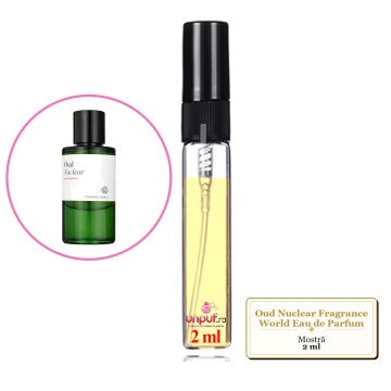 Mostra fiola din Parfumul Oud Nuclear Fragrance World Eau de Parfum, decant sticla cu pulverizator - Img 4