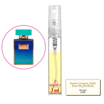 Mostra fiola din Parfumul Paris Corner Zahi Eau De Parfum, decant sticla cu pulverizator - Img 2