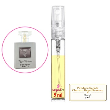 Mostra fiola din Parfumul Pendora Scents Charuto Regal Reserve, decant sticla cu pulverizator - Img 4