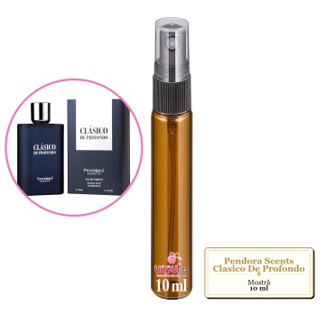 Mostra fiola din Parfumul Pendora Scents Clasico De Profondo, decant sticla cu pulverizator