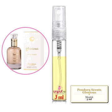 Mostra fiola din Parfumul Pendora Scents Glorious, decant sticla cu pulverizator - Img 3
