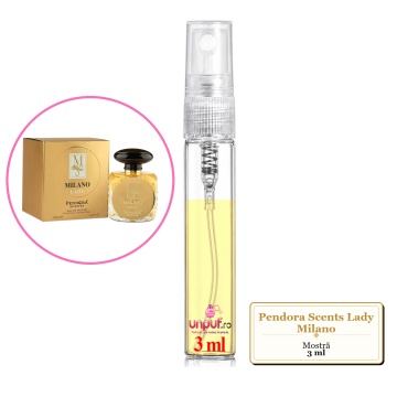 Mostra fiola din Parfumul Pendora Scents Lady Milano, decant sticla cu pulverizator - Img 3