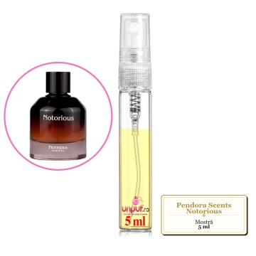 Mostra fiola din Parfumul Pendora Scents Notorious, decant sticla cu pulverizator - Img 4