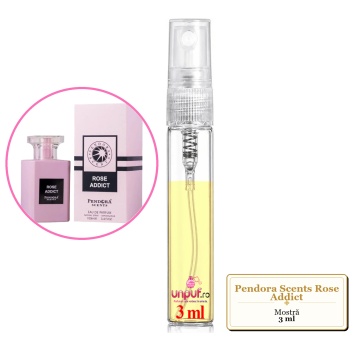 Mostra fiola din Parfumul Pendora Scents Rose Addict, decant sticla cu pulverizator - Img 3