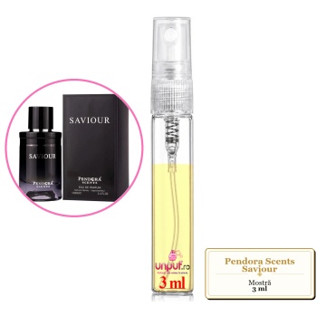 Mostra fiola din Parfumul Pendora Scents Saviour, decant sticla cu pulverizator - Img 3