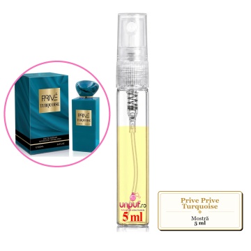 Mostra fiola din Parfumul Prive Prive Turquoise, decant sticla cu pulverizator - Img 4