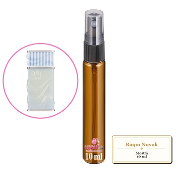 Mostra fiola din Parfumul Raqm Nusuk, unisex, decant sticla cu pulverizator - Img 4