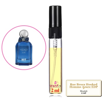 Mostra Fiola Din Parfumul Rue Broca Hooked Homme Azure Eau De Parfum, Decant Sticla Cu Pulverizator